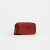 Bandolera Penny En Efecto Cuero Zaffiano Rojo
