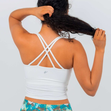 Remera Ztek Soltic Top de Mujer blanco