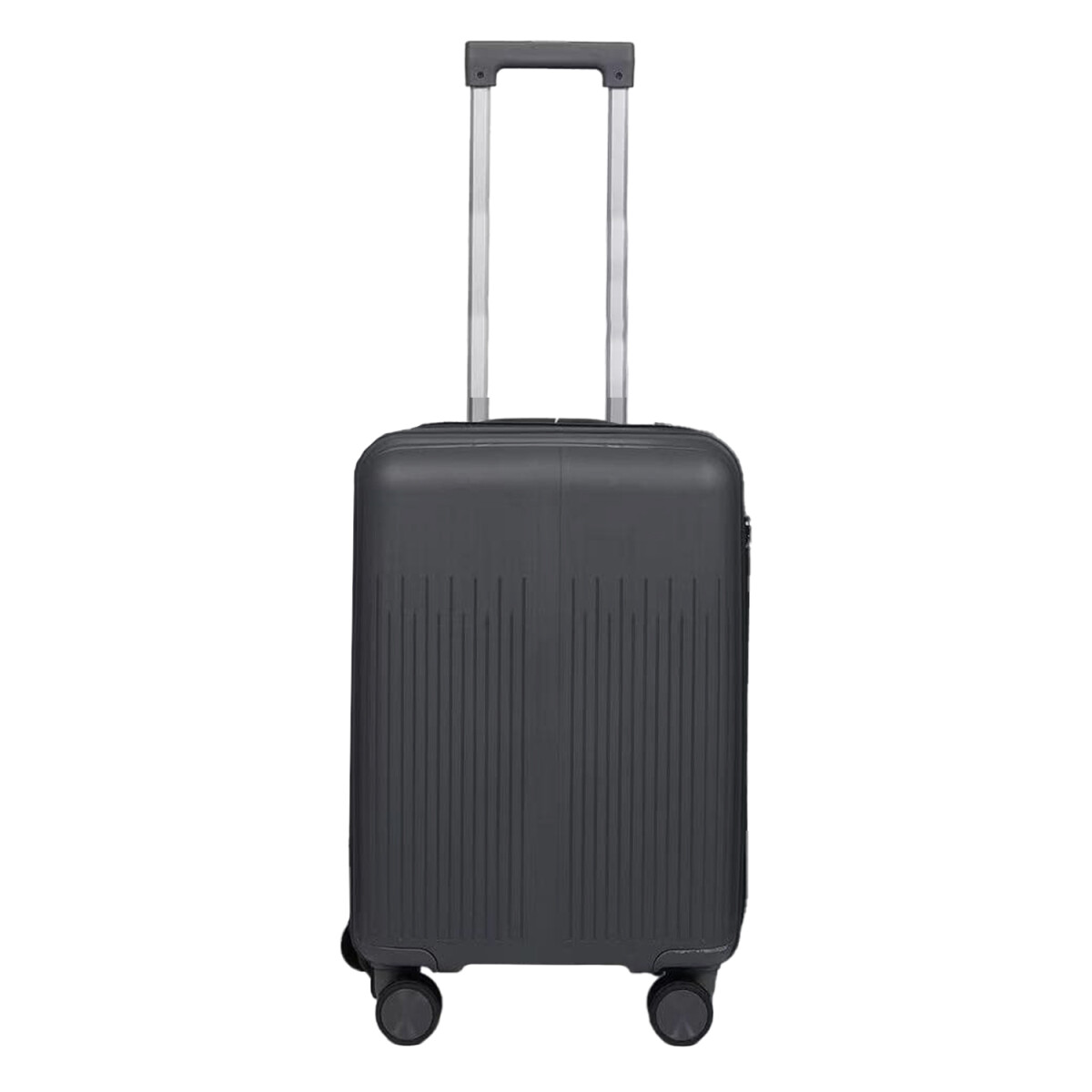 Valija Carry On Rígida Cierre Expandible Candado Ruedas 360° - Gris Oscuro 