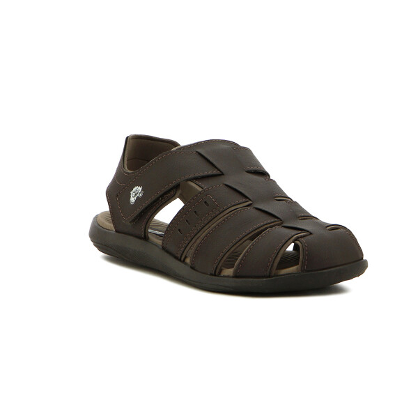 Country Sandalia Hombre Franciscana C/ Velcro Cafe