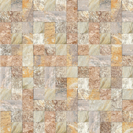 Ceramica Tipo Piedra Antideslizante 52.5X52.5Cm Piso GAMAS DE MARRON