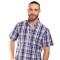 SNAKE SHIRT M/C BLUE