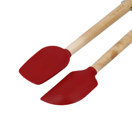 Espátula y Cuchara Rojo Espátula y Cuchara Rojo