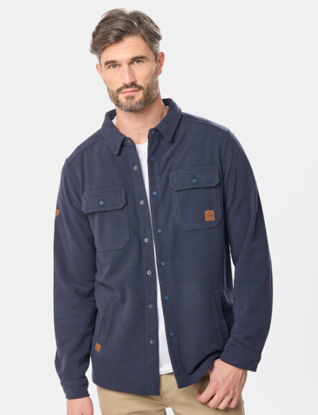 CAMISA POLAR Azul
