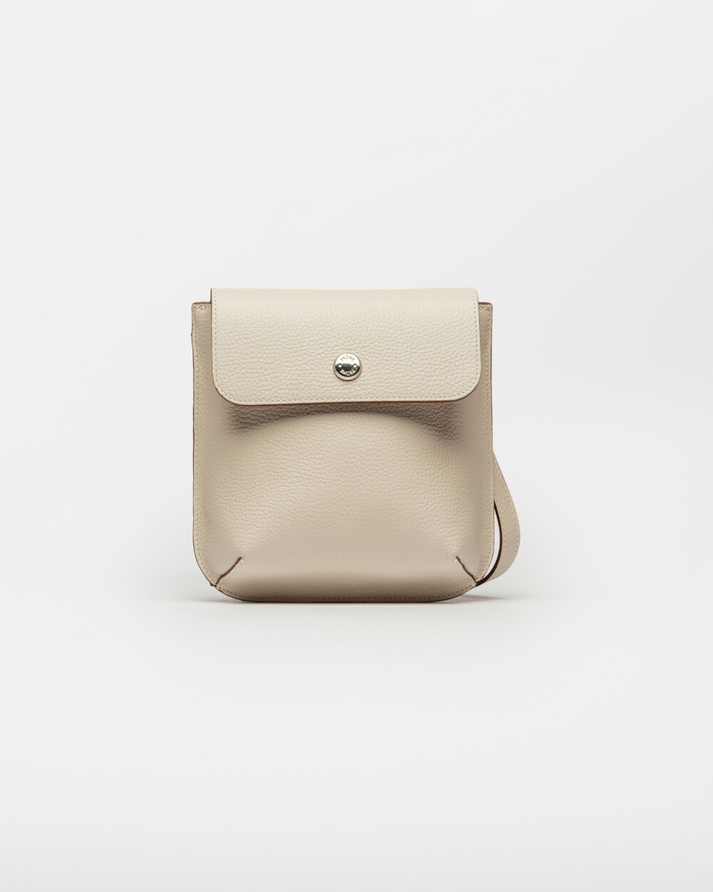 Mini Bag Liana En Cuero Graneado Natural