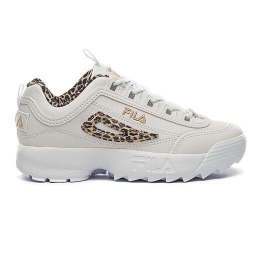 Calzado Fila disruptor niño blanco/beige/oro S/C