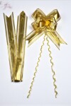 Moño magico grande 5,5 cm x 70 cm ORO