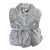 Bata de Cama Microfibra Home Class Talle P al XG GRIS