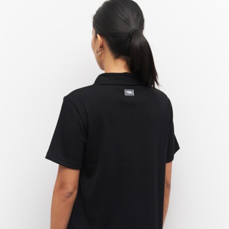 REMERA POLO Negro