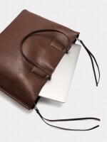 Bolso Para Portátil Lisa Hasta 15" camel
