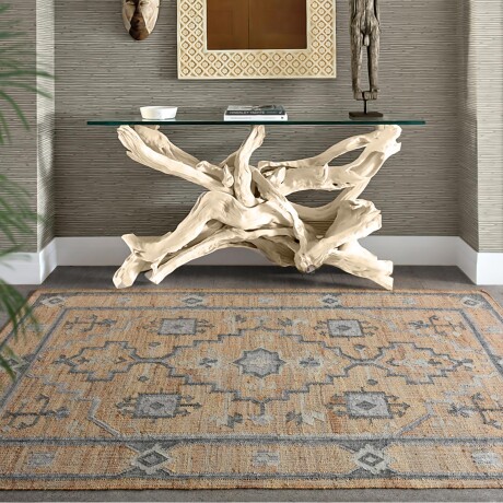 ALFOMBRA NATURAL/BEIGE YUTE Y LANA PAYLOAD