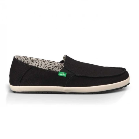 Alpargatas Sanuk Casa Black Negro