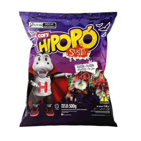 MASTICABLE HIPOPÓ 500grs SUSTO 100 Unidades MASTICABLE HIPOPÓ 500grs SUSTO 100 Unidades