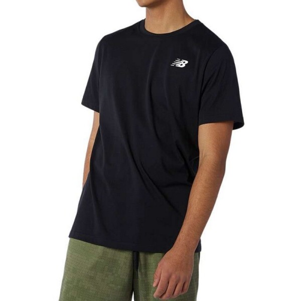 Remera New Balance Heathertech Negro
