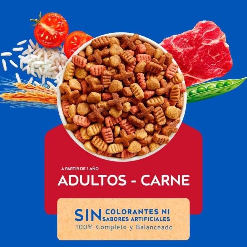 CAT CHOW GATOS ADULTOS CARNE 8 KG