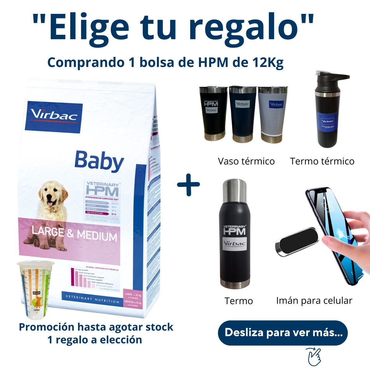 Hpm Cachorro L&m Perro 12 Kg 