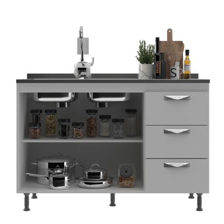 Bajo Mesada Mueble De Cocina Estantes Puertas Cajones Bajo Mesada Mueble De Cocina Estantes Puertas Cajones