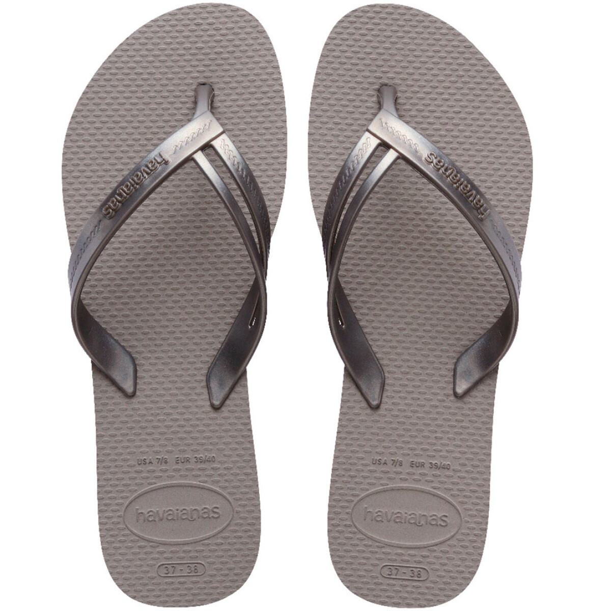 Sandalias de Mujer Havaianas Elegance - Gris 