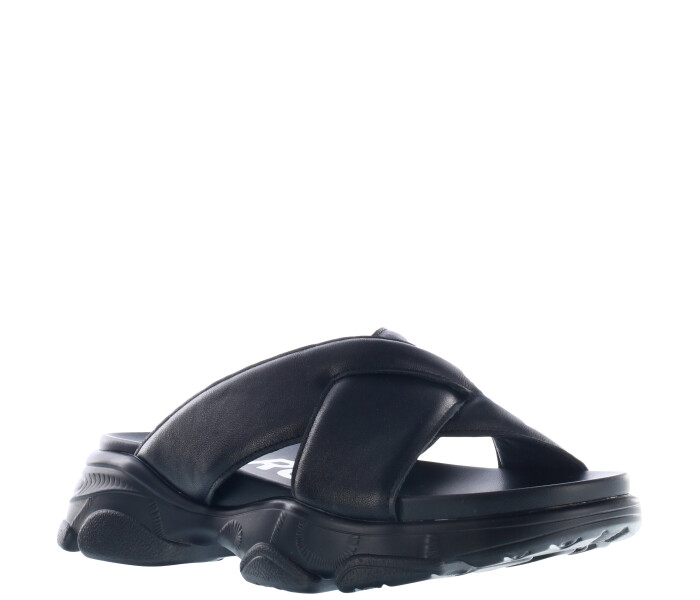 Sandalias de Mujer Miss Carol MALIKU con tiras cruzadas Negro