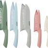 JUEGO DE 5 CUCHILLOS C/ESTUCHE REVESTIDO EN CERAMICA CUISINART JUEGO DE 5 CUCHILLOS C/ESTUCHE REVESTIDO EN CERAMICA CUISINART