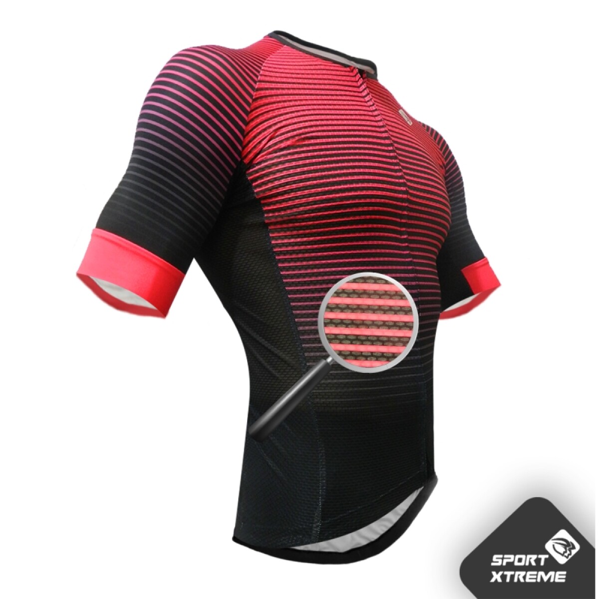 Camiseta Sxtr Maillot M/corta Summer - Veloce Rosa 