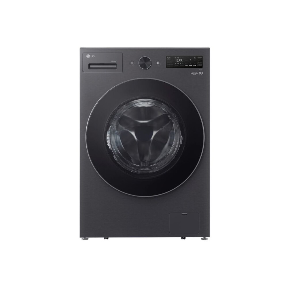 Lavasecarropas Carga Frontal Inverter 15Kg Negro - Modelo WD15EBNTSPG - LG Lavasecarropas Carga Frontal Inverter 15Kg Negro - Modelo WD15EBNTSPG - LG