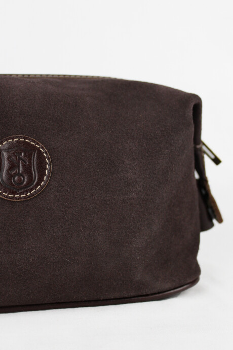 Necessaire Julián Marrón Oscuro