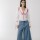 JEAN WIDE XL Celeste