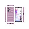 Protector para Xioami Redmi 13C 5G engomado textura púrpura Protector Para Xioami Redmi 13c 5g Engomado Textura Púrpura
