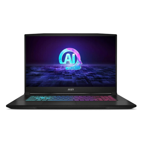 Notebook Gamer MSI Katana A17. AMD Ryzen 7-8845HS. RAM 32GB. Disco Sólido 1TB. Pantalla 17.3" QHD. Tarjeta RTX 4070 8GB Notebook Gamer MSI Katana A17. AMD Ryzen 7-8845HS. RAM 32GB. Disco Sólido 1TB. Pantalla 17.3" QHD. Tarjeta RTX 4070 8GB