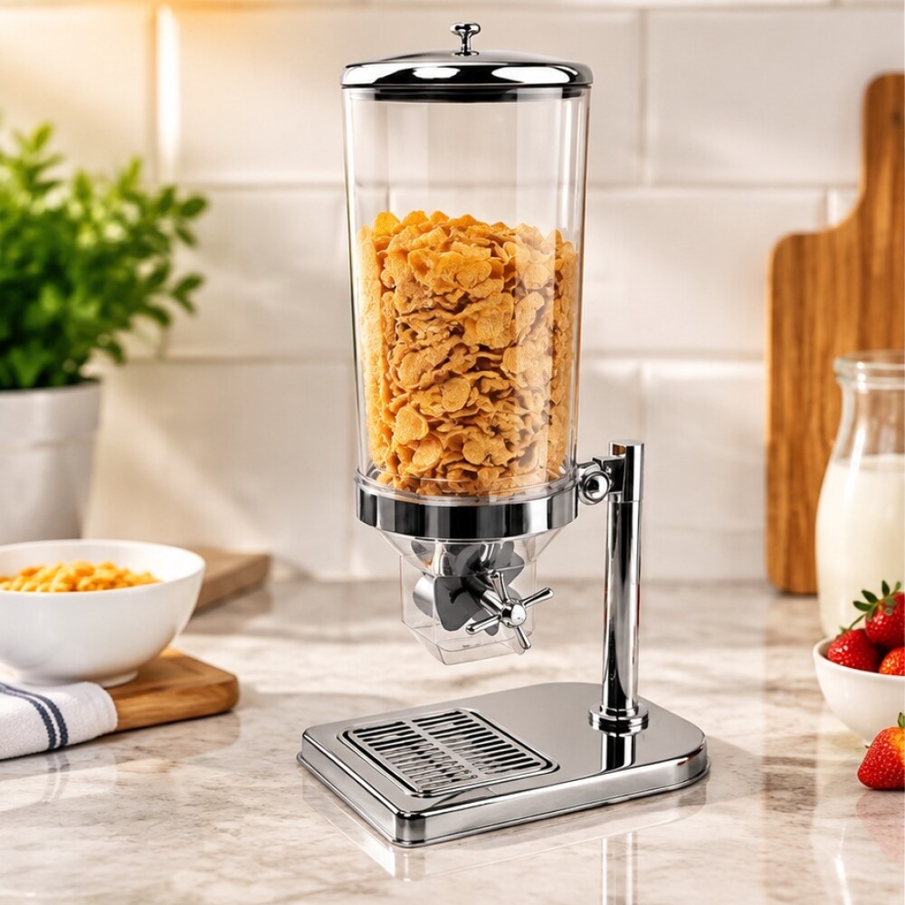 Dispensador Cereal 11 lt. Acero CD-3 Dispensador Cereal 11 lt. Acero CD-3