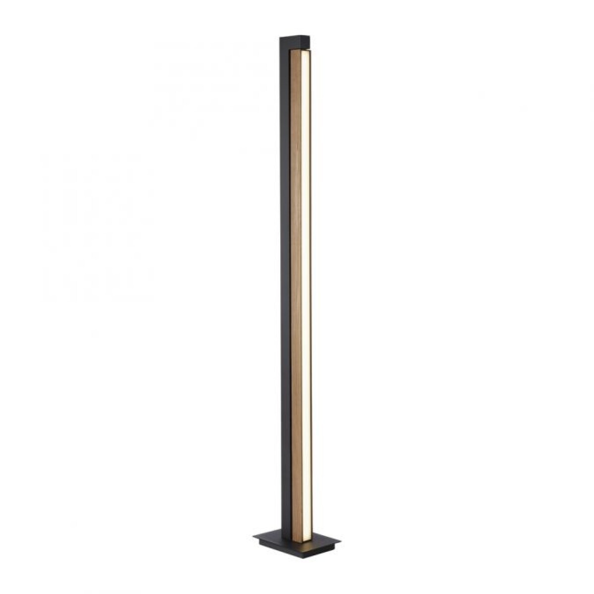 LAMPARA DE PIE VARAL CON ROTACIÓN ROBLE MADERA DIMERIZABLE Y CCT 21W CON CONTROL REMOTO 