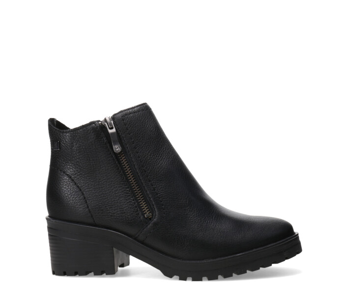 Bota de Mujer Bottero caña baja con cierre 349102 Negro