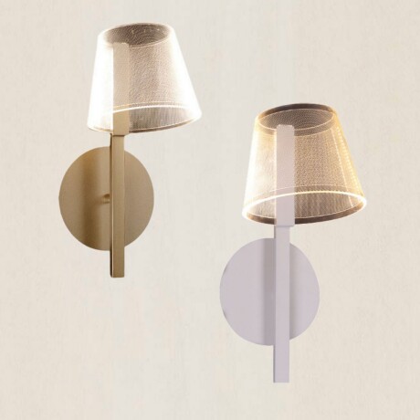 Portátil led de pared - efecto luz flotante Blanca