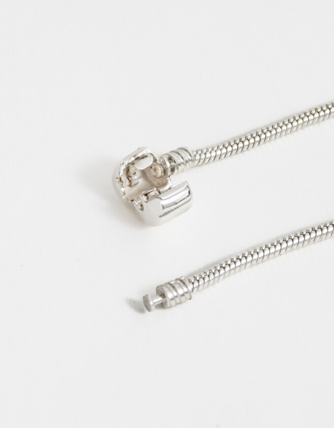 Pulseras Flexibles Bañada en Plata Pulseras Bañada En Plata - Plateado Niquel