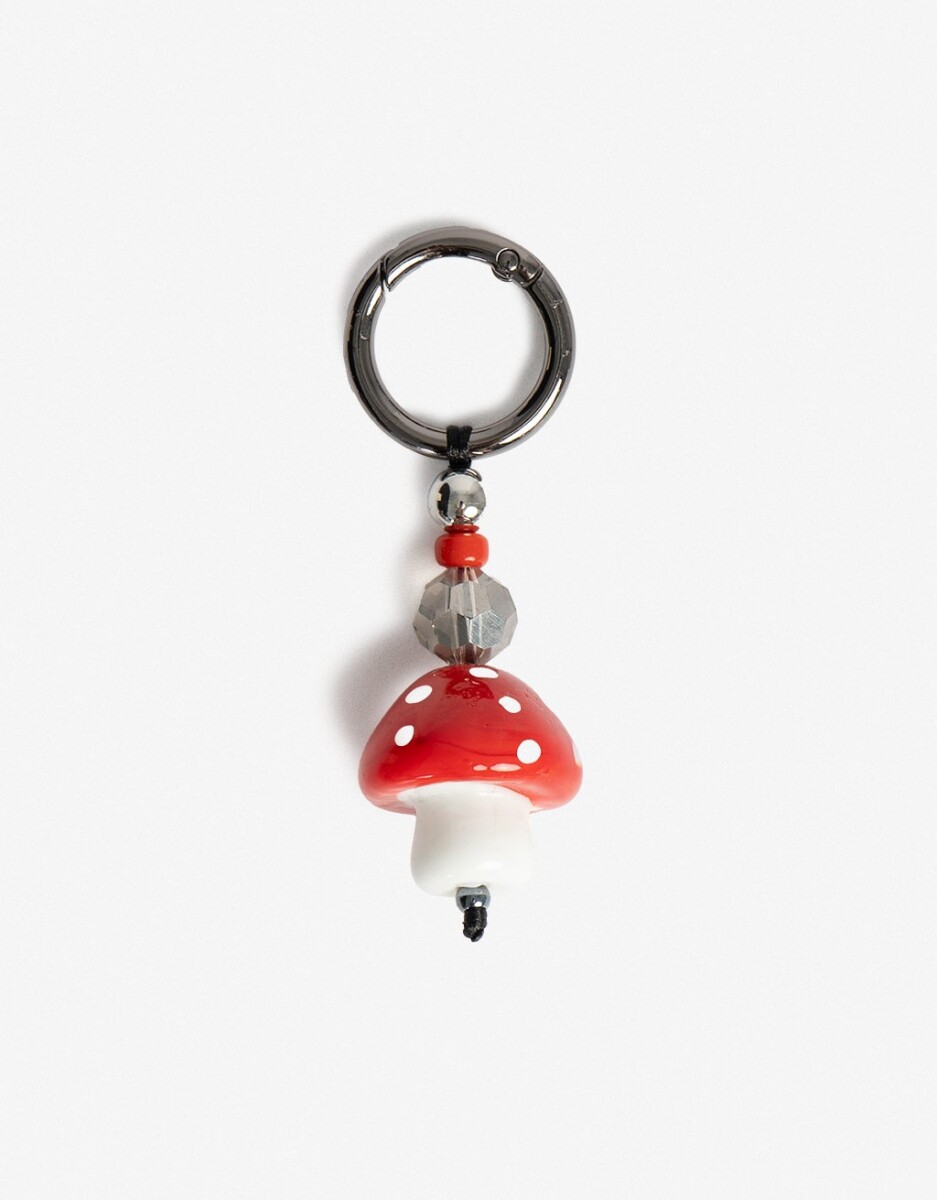 Llavero Y Charm De Hongo 