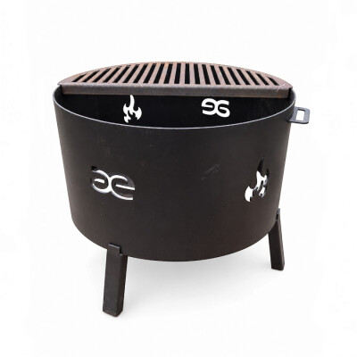 Fogón Flama 60 cm con parrilla media luna removible Fogón Flama 60 cm con parrilla media luna removible