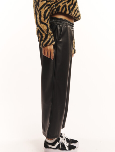 Pantalon DK cropped pu Pantalon DK cropped pu
