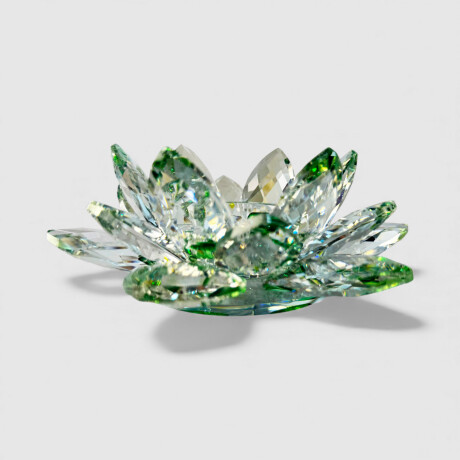 Centro De Mesa Flor De Loto Verde