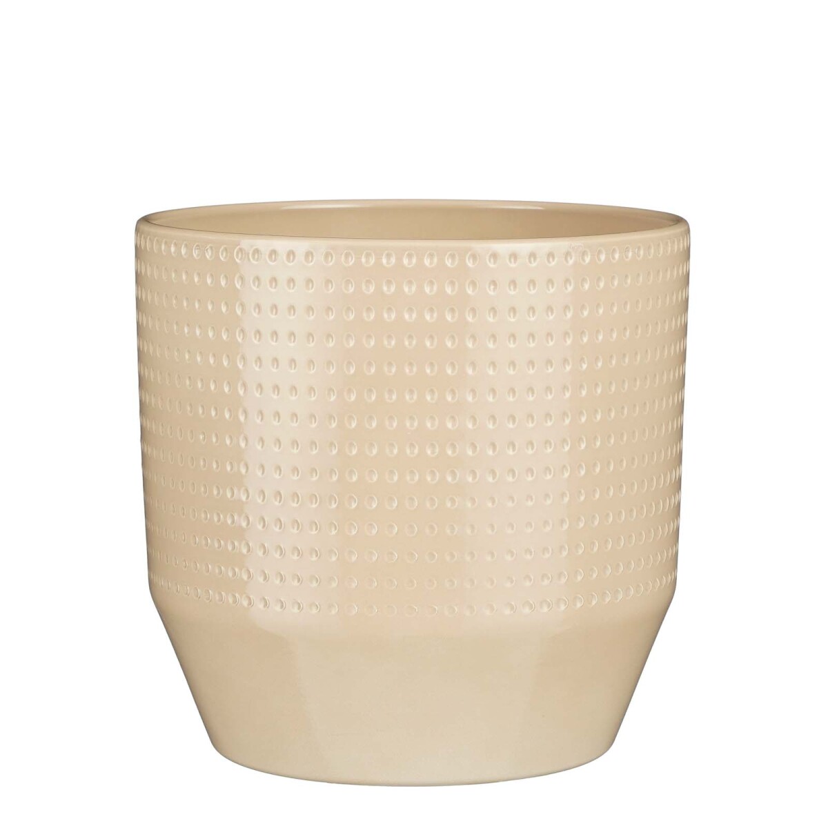 MACETA - CERAMICA NATURAL-BEIGE NOLA 