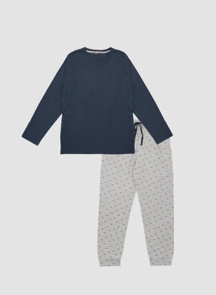 Pijama hombre blue fox Azul