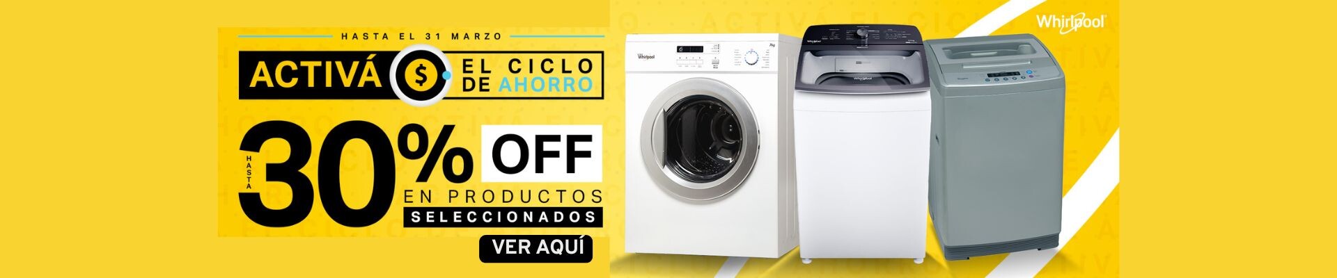 Promo Lavado Whirlpool