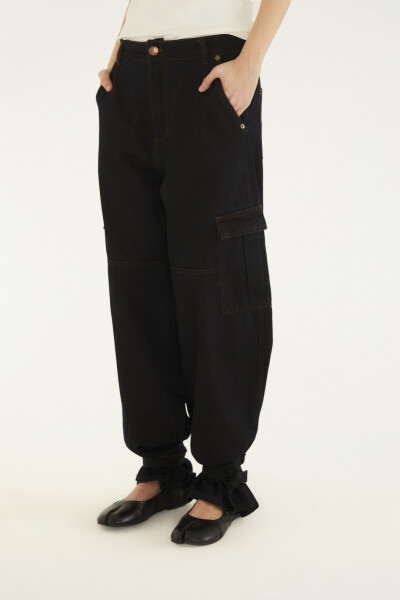 DENIM CARGO Marron