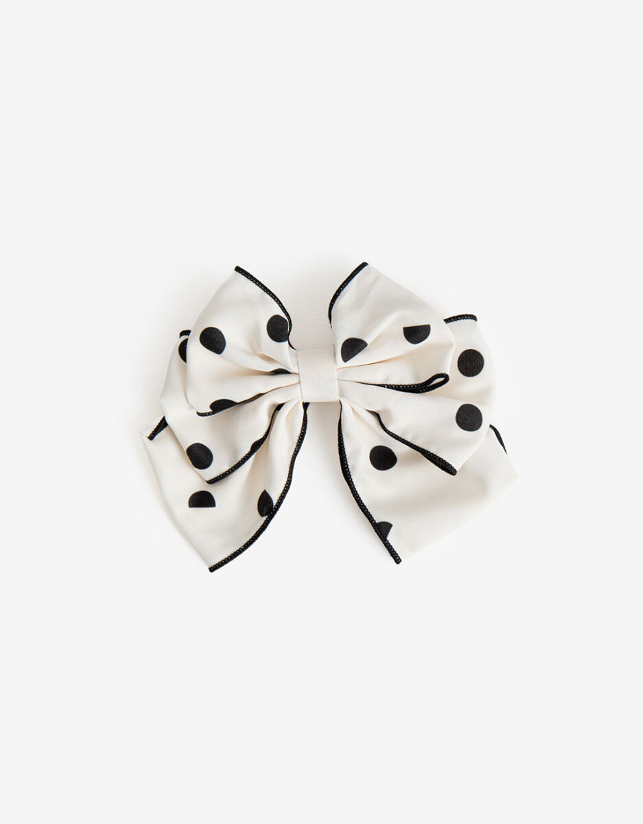 Hebilla Francesa Moño Estampado. 