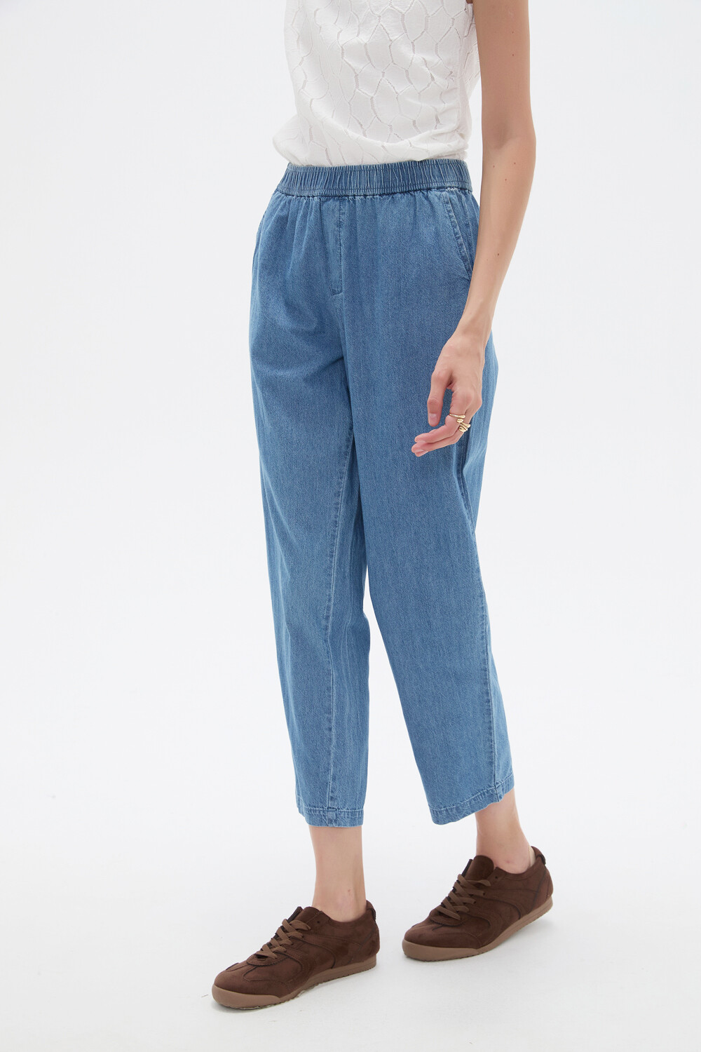 Pantalon Liru Azul Claro