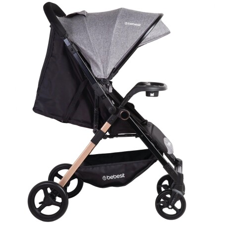 Coche CITY, Manillar Reversible, plegado sencillo y compacto, GRIS Coche CITY, Manillar Reversible, plegado sencillo y compacto, GRIS