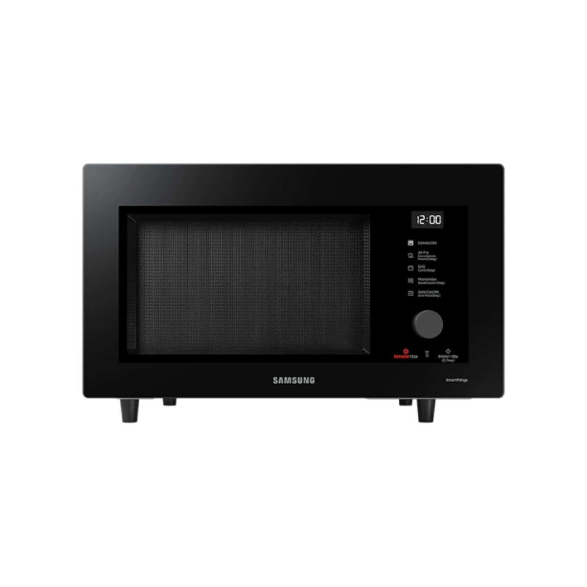 Horno Microondas Samsung 32 L Smart con Air Fry - Negro 