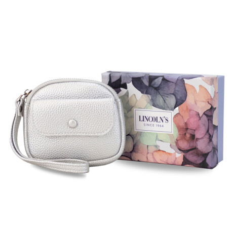 Monedero Lincoln's Noah Plata Monedero Lincoln's Noah Plata