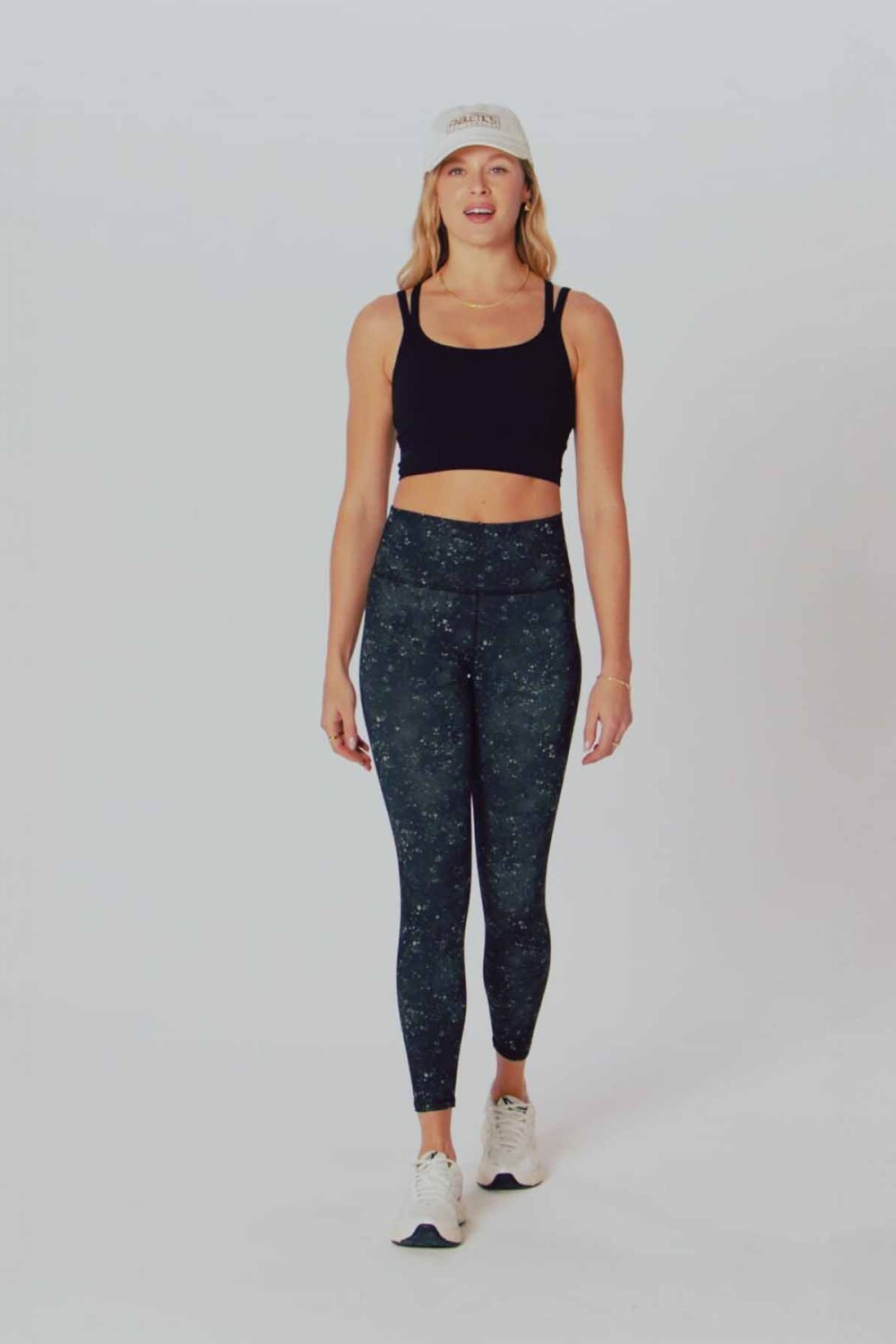 Top Principal Longline Medium Impact Sports Bra Mujer Black