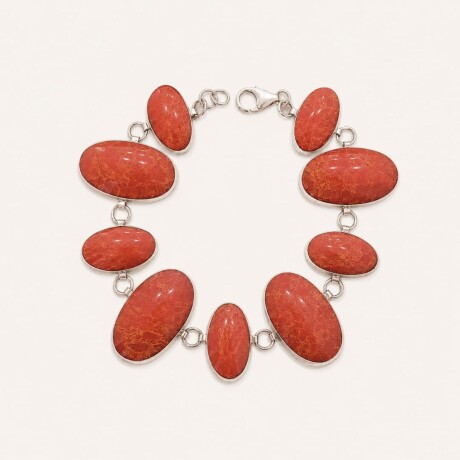 Pulsera Coral - Plata 925 Pulsera Coral - Plata 925